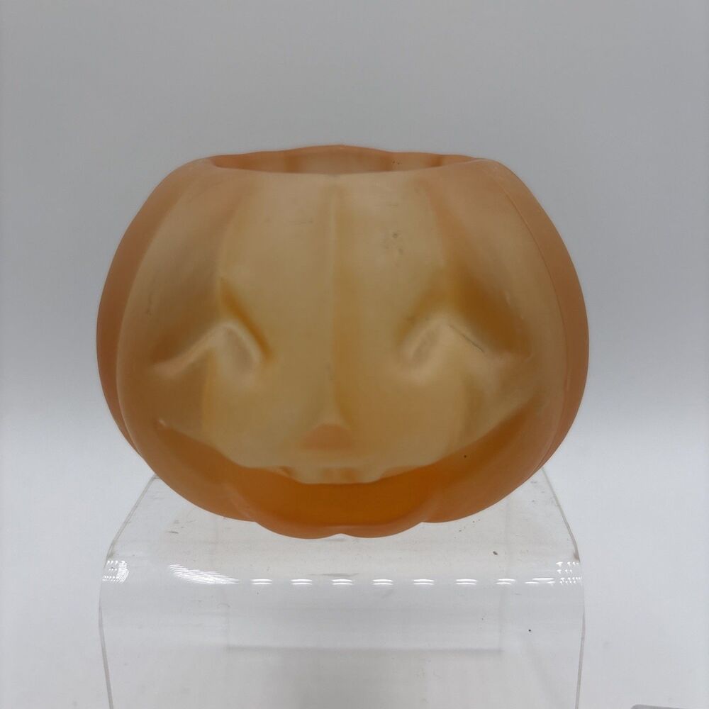 BIDERMANN JACK-O-LANTERN VOTIVE CANDLE HOLDER